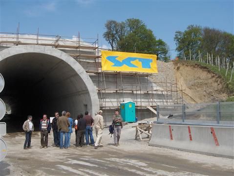 Ogled del na gradbišč AC