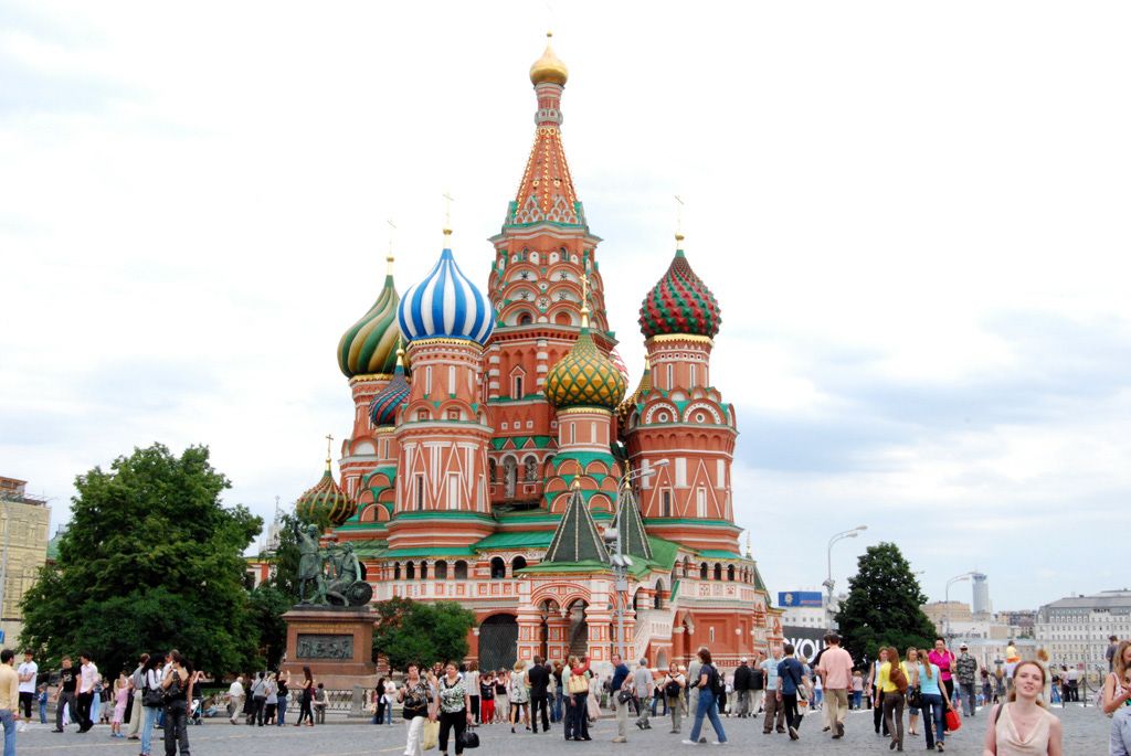Sankt Petersburg in Moskva