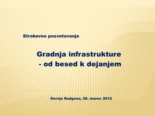 Naslovnica predstavitve: Uvod v posvetovanje