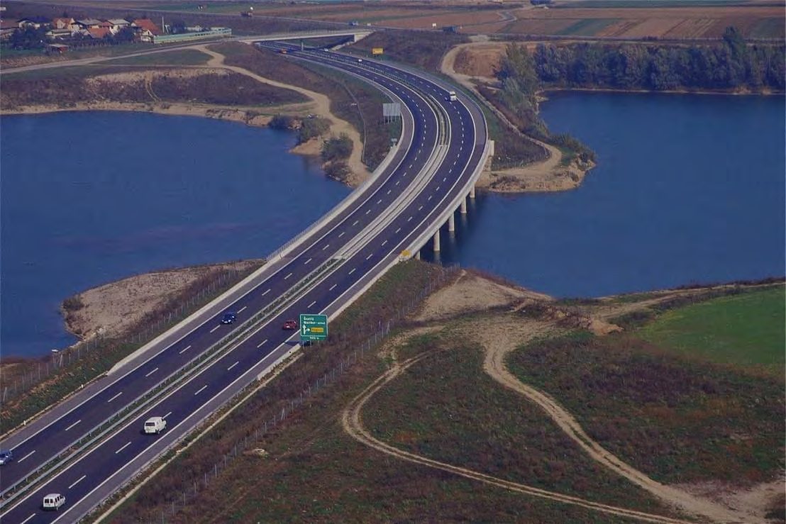 Slika 3: Viadukt čez gramoznico v Hočah