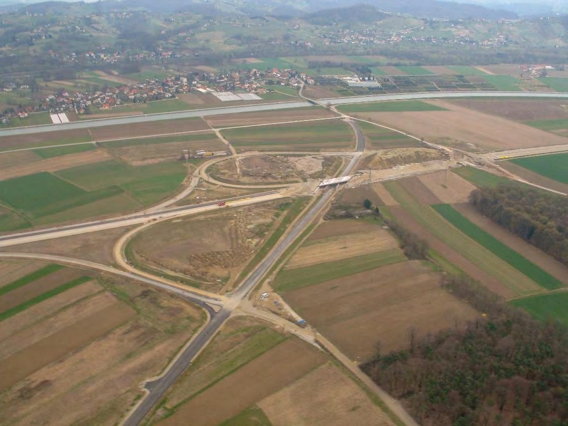Slika 7: Gradnja priključka Zrkovci