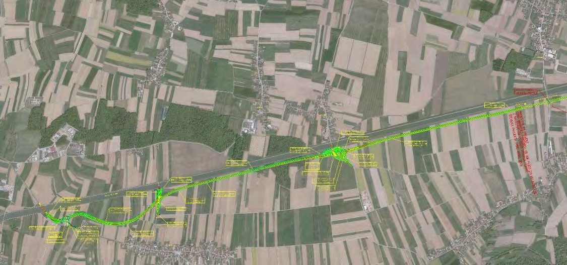 Slika 3: Situacija trase Markovci - Gorišnica