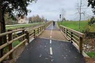 Slika 4: Nov odsek Dravske kolesarske poti v Rušah in Radljah ob Dravi (Uroš Rozman)