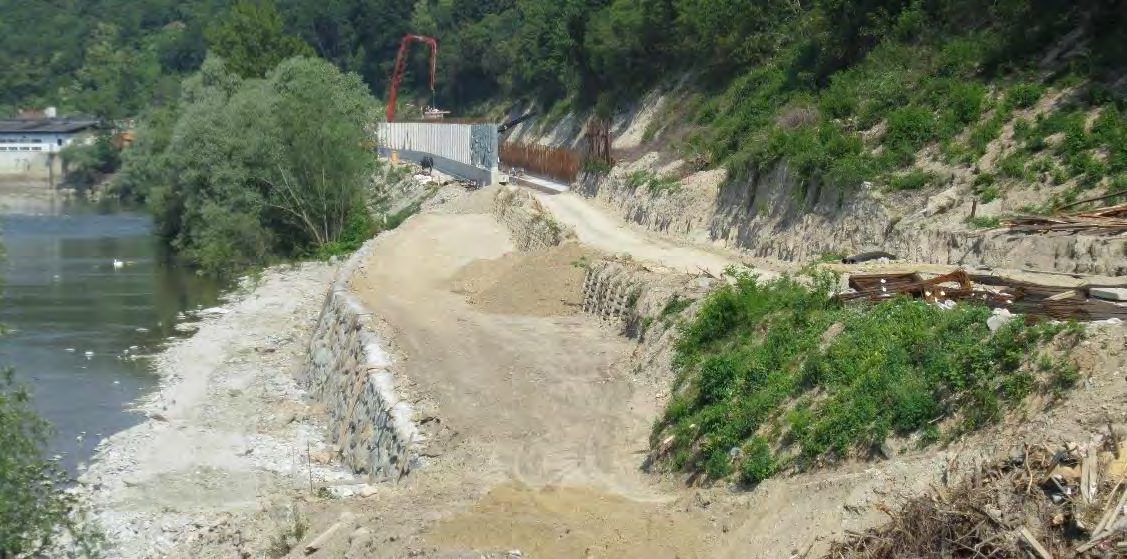 Slika 2: Gradnja v zavarovanem območju Natura 2000
