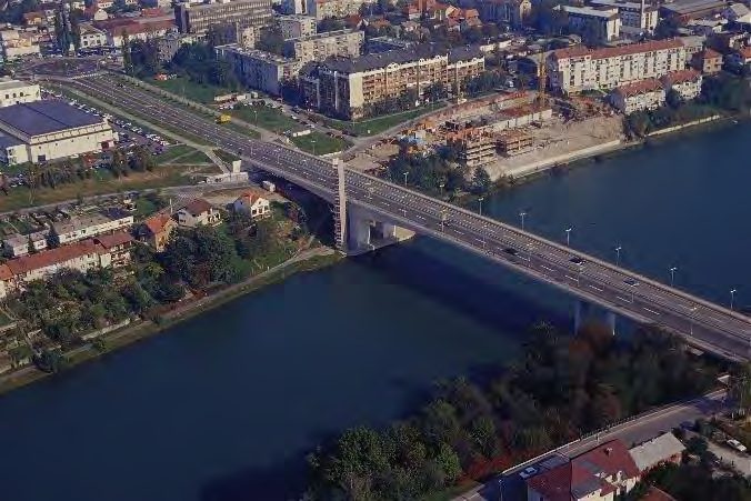 Slika 2: Krožišče na Gosposvetski cesti in Koroški most